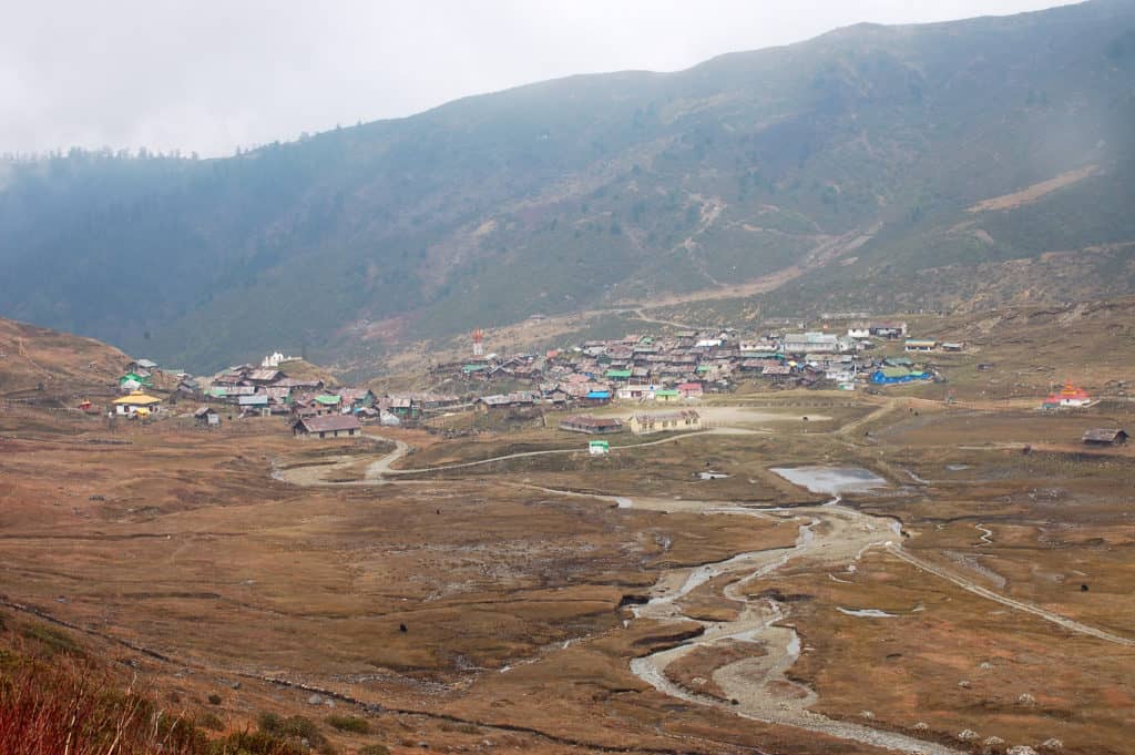 Nathang Valley in the old silk route