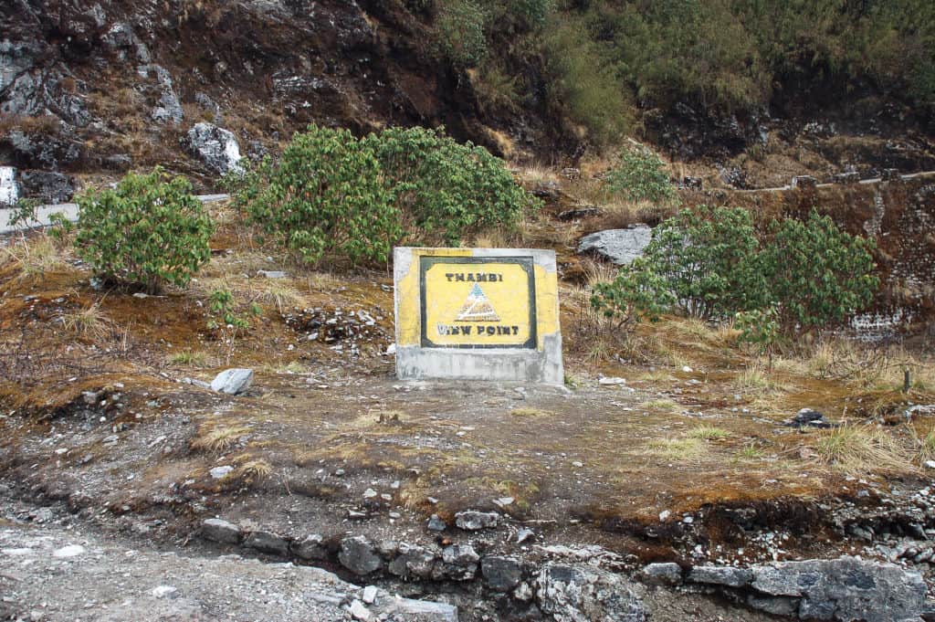 Thambi View Point near Zuluk