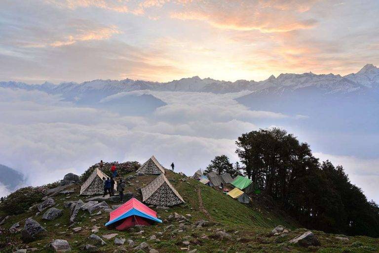 Camping near Manali