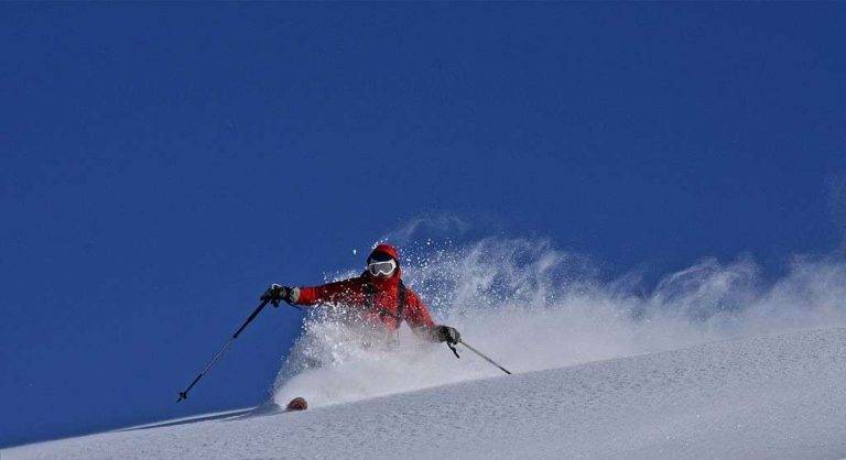 Skiing at Kufri